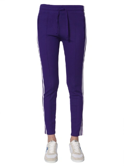 Shop Isabel Marant Étoile Dario Track Pants In Purple