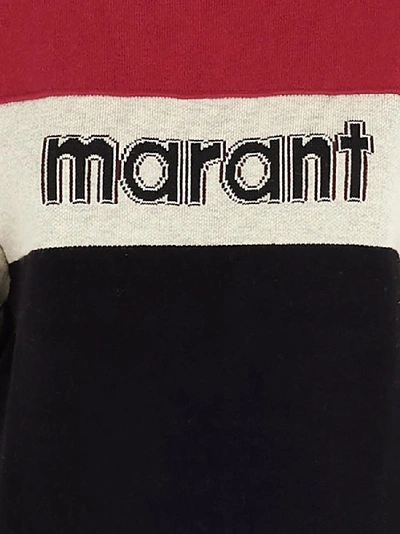 Shop Isabel Marant Étoile Kedy Colour Block Sweatshirt In Multi
