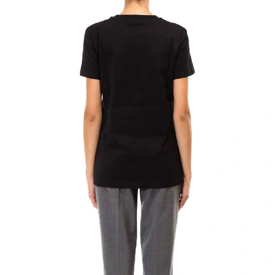 Shop Max Mara Graphic Print T In Black