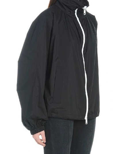 Shop Givenchy Logo Zipped Bomber Jacket In Black