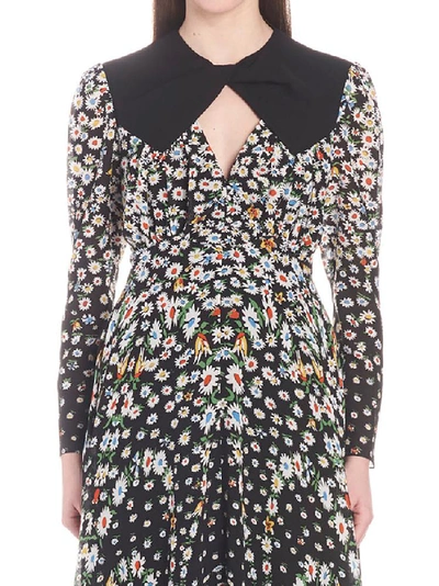 Shop Givenchy Floral Printed Gown In Multi