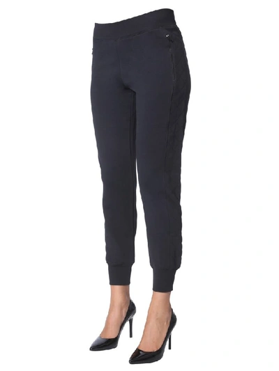 Shop Moschino Teddy Bear Patch Track Trousers In Black