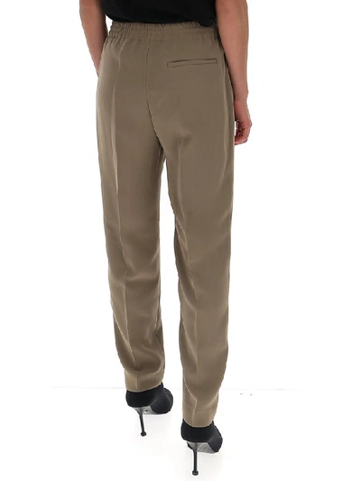 Shop Theory Basic Tapered Trousers In Green
