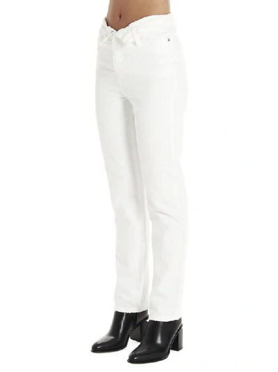 Shop Alexander Wang X Denim Cult Flip Straight Leg Jeans In White