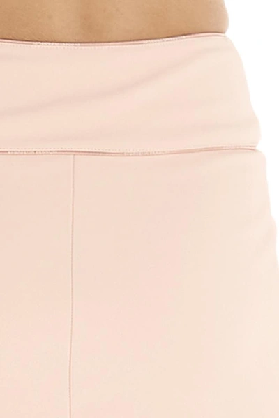 Shop Elisabetta Franchi Asymmetric Slit Pencil Skirt In Pink