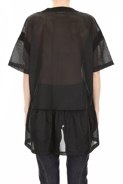 Shop Red Valentino Follow Me Now Sheer Top In Black