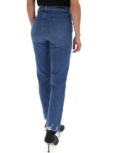 Shop J Brand Ripped Slim Fit Jeans In Blue