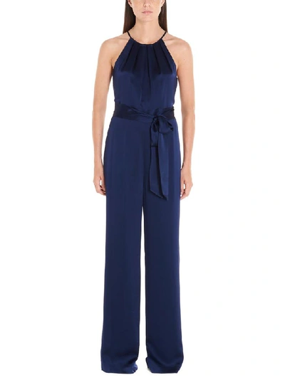 Shop Diane Von Furstenberg Costantina Jumpsuit In Blue