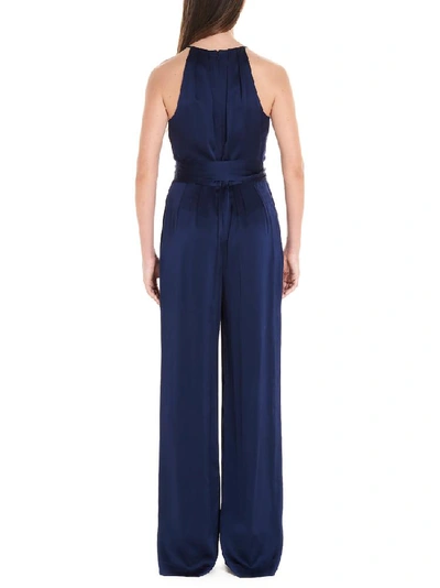 Shop Diane Von Furstenberg Costantina Jumpsuit In Blue