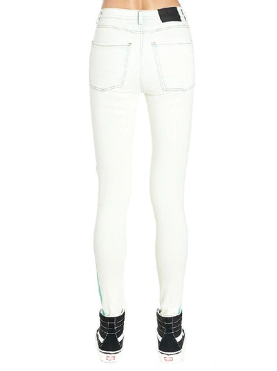 Shop Marcelo Burlon County Of Milan Side Stripe Jeans In White