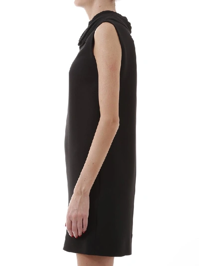 Shop Saint Laurent Sleeveless Mini Dress In Black