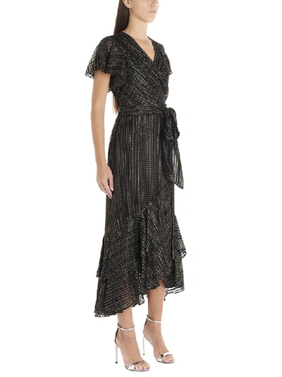 Shop Diane Von Furstenberg Donnie Dress In Black