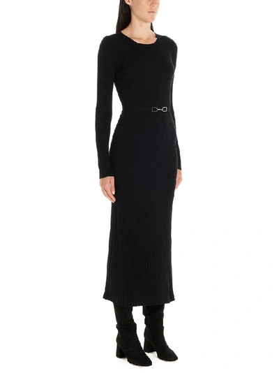 Shop Gabriela Hearst Luisa Dress In Black