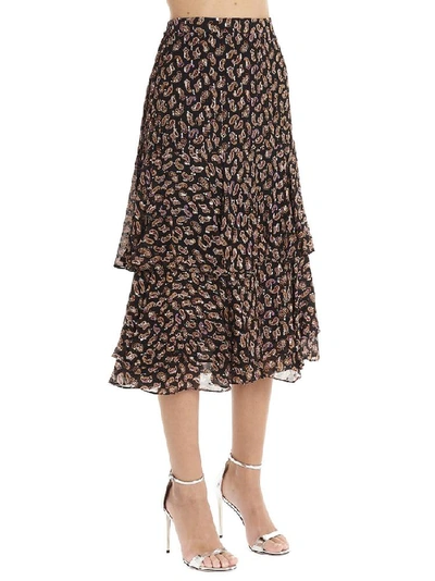 Shop Diane Von Furstenberg Meg Skirt In Multi