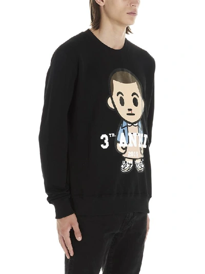 Shop Ih Nom Uh Nit Graphic Print Crewneck Jumper In Black