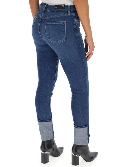 Shop J Brand Maude Mid Rise Jeans In Blue