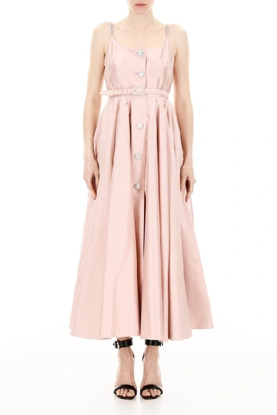 Shop Alessandra Rich Button In Pink