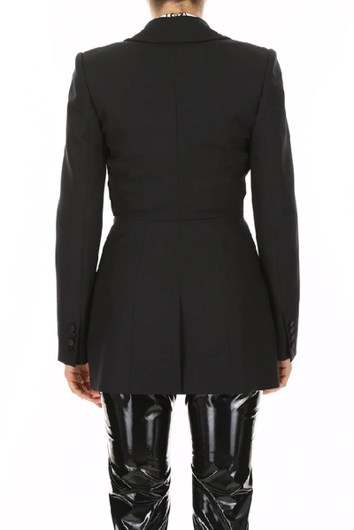 Shop Alexander Mcqueen Tuxedo Jacket In Black