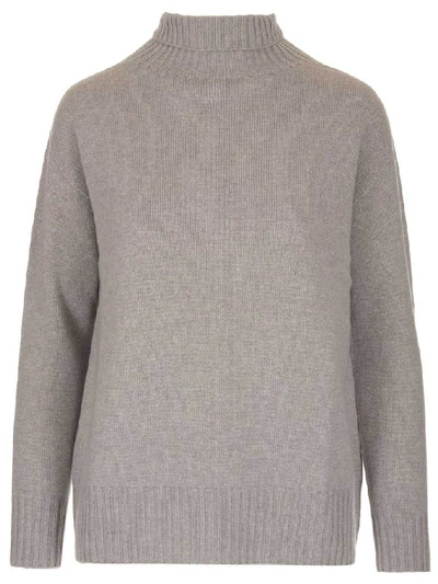 Shop Max Mara 's  Turtleneck Pullover In Grey