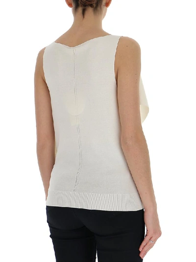 Shop Chloé Cascade Tank Top In White