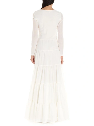 Shop Gabriela Hearst Slava Dress In White