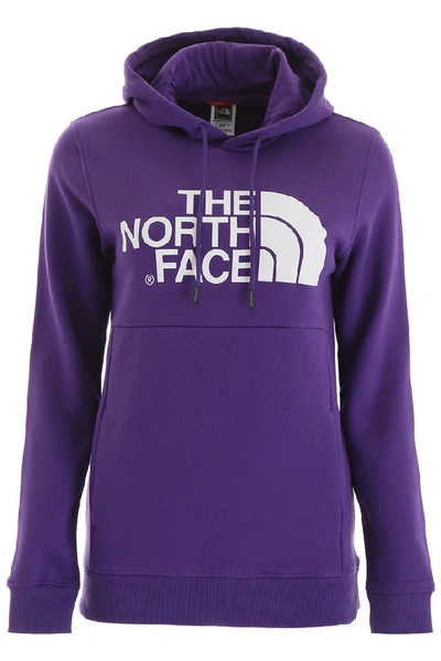Laboratorium Collega naakt The North Face Logo Hoodie In Purple | ModeSens