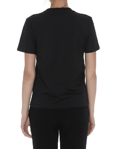 Shop Moschino Teddy Patch T In Black