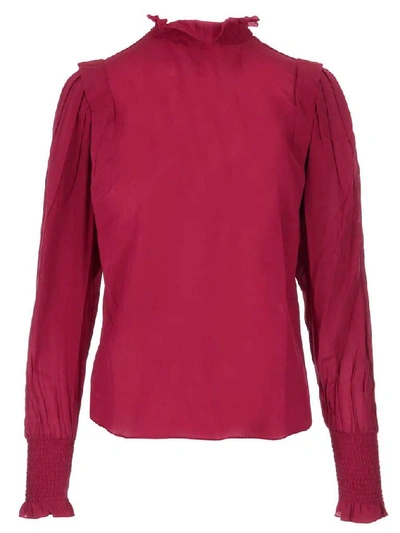 Shop Isabel Marant Étoile Yoshi Top In Red