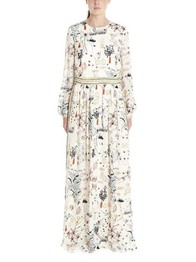 Shop Tory Burch Graphic Print Maxi Dress In Multi