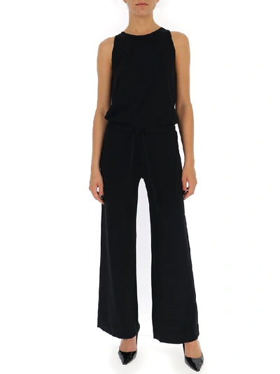Shop Theory Midrelle Sleeveless Jumpsuit In Black