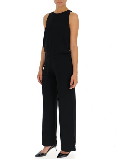Shop Theory Midrelle Sleeveless Jumpsuit In Black
