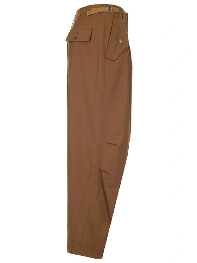 Shop Givenchy Cargo Pants In Brown
