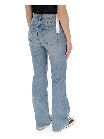 Shop Current Elliott Current/elliott Classic Bootcut Jeans In Blue
