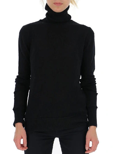 Shop Amiri Turtleneck Sweater In Black
