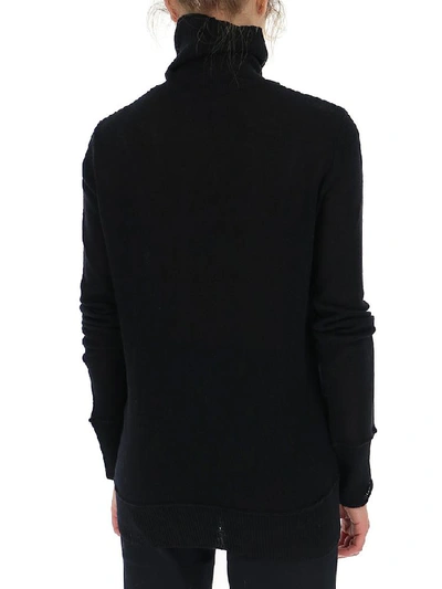 Shop Amiri Turtleneck Sweater In Black