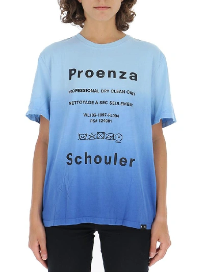 Shop Proenza Schouler Graphic Print Tie In Multi