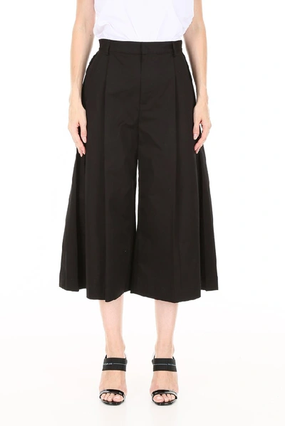 Shop Moncler Genius Moncler X Noir 6 Kei Ninomiya Cropped Trousers In Black