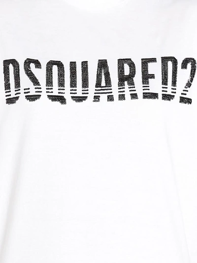 Shop Dsquared2 Logo Crewneck T In White