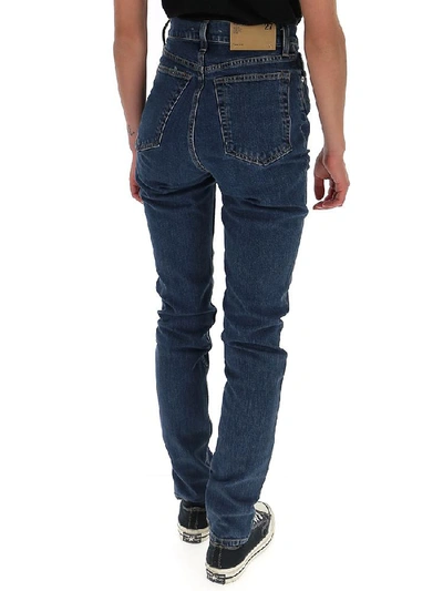 Shop Helmut Lang Slim Fit Jeans In Blue