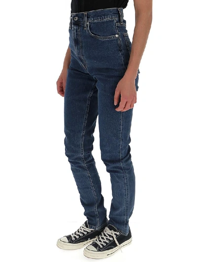 Shop Helmut Lang Slim Fit Jeans In Blue