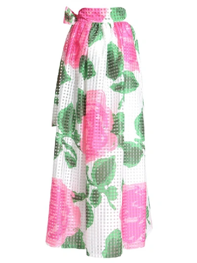 Tory Burch Daniella Printed Maxi Skirt In Multicolour | ModeSens