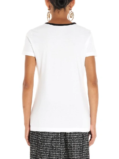 Shop Dolce & Gabbana Made In Italy Logo Print Crewneck T In White