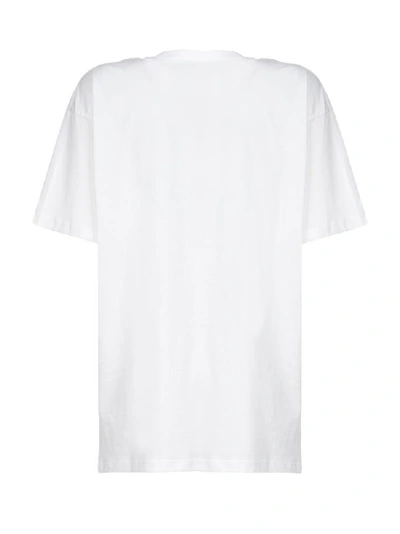 Shop Moschino Teddy T In White