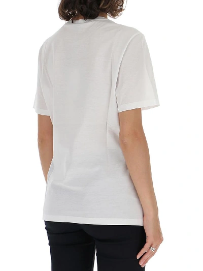 Shop Versace Printed T In White