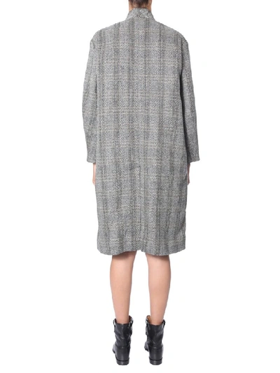 Shop Isabel Marant Étoile Henlo Coat In Grey