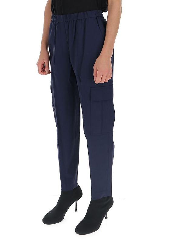 navy tapered pants