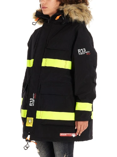 Shop R13 Fireman Parka In Multi