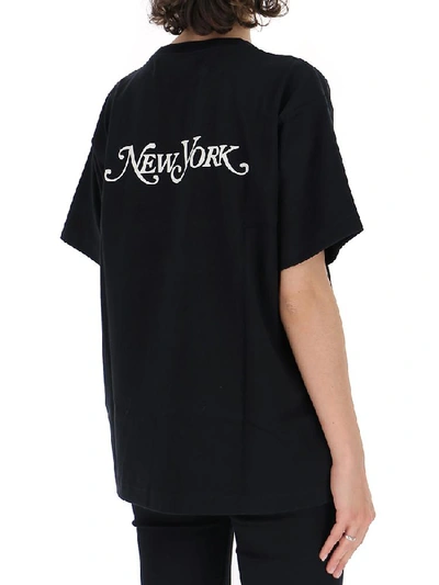 Shop Marc Jacobs X New York Magazine Logo T In Black