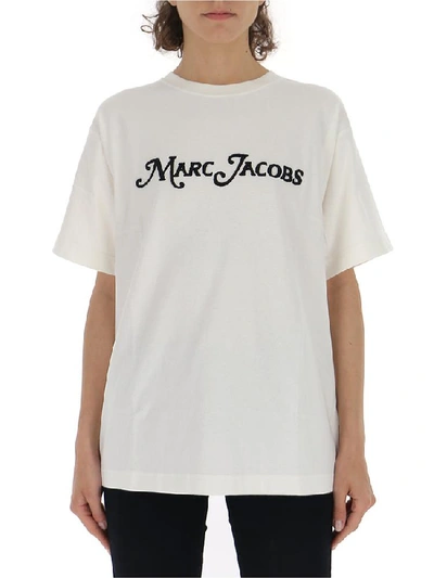 Shop Marc Jacobs X New York Magazine Logo T In White