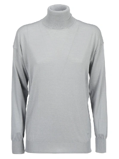 Shop Tom Ford Turtleneck Sweater In Grey